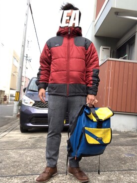 「HUGO BOSS（ヒューゴボス）のアイテム（シューズ）」を使った、musashi634さん（メンズ・172cm）の冬コーディネート