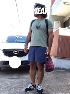 「TES（テス）のアイテム」を使った、musashi634さん（メンズ・172cm）の秋コーディネート