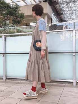 Akariiiさん（レディース・162cm）の春コーディネート