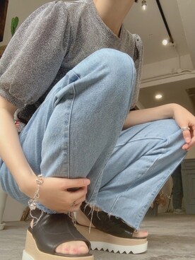 Akariiiさん（レディース・162cm）の夏コーディネート