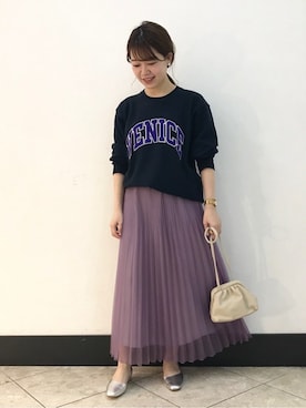 natsuさん（レディース・156cm）の春コーディネート
