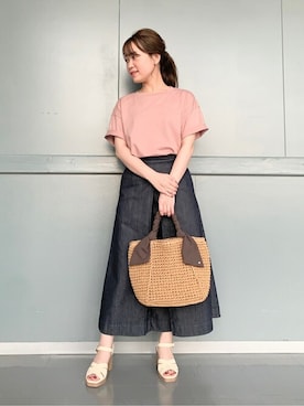 natsuさん（レディース・156cm）の夏コーディネート