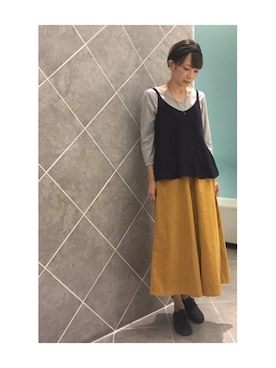 tomo☺︎さん（レディース・157cm）の夏コーディネート