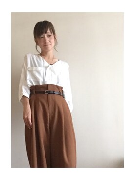 tomo☺︎さん（レディース・157cm）の秋コーディネート