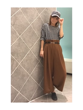 tomo☺︎さん（レディース・157cm）の秋コーディネート