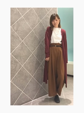 tomo☺︎さん（レディース・157cm）の秋コーディネート