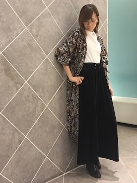 tomo☺︎さん（レディース・157cm）の秋コーディネート