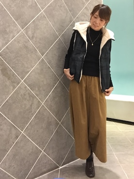 tomo☺︎さん（レディース・157cm）の秋コーディネート