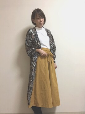 tomo☺︎さん（レディース・157cm）の秋コーディネート