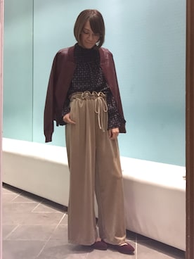 tomo☺︎さん（レディース・157cm）の秋コーディネート