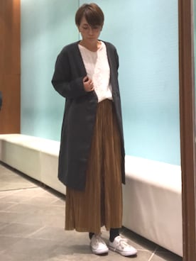 tomo☺︎さん（レディース・157cm）の冬コーディネート