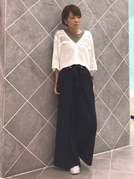 tomo☺︎さん（レディース・157cm）の春コーディネート