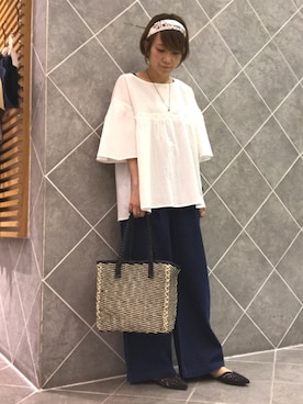 tomo☺︎さん（レディース・157cm）の春コーディネート