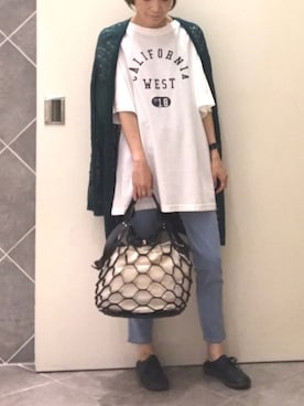 tomo☺︎さん（レディース・157cm）の春コーディネート