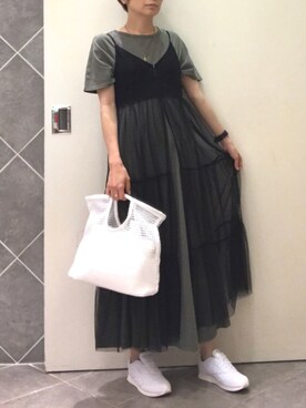 tomo☺︎さん(レディース・157cm)の春コーディネート