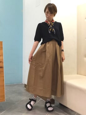 tomo☺︎さん（レディース・157cm）の夏コーディネート