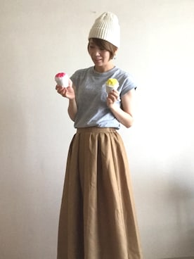 tomo☺︎さん（レディース・157cm）の夏コーディネート