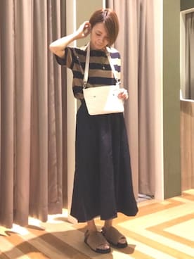 tomo☺︎さん（レディース・157cm）の夏コーディネート