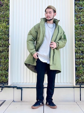 coen まいやんさん（メンズ・172cm）の冬コーディネート