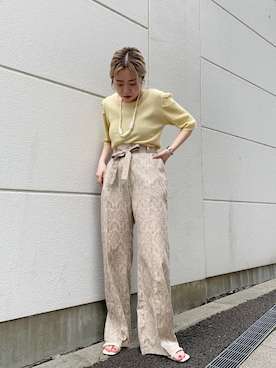 KOUTA CHIHIROさん（レディース・153cm）の夏コーディネート