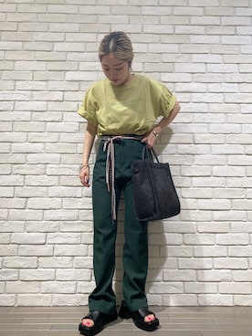 KOUTA CHIHIROさん（レディース・153cm）の夏コーディネート