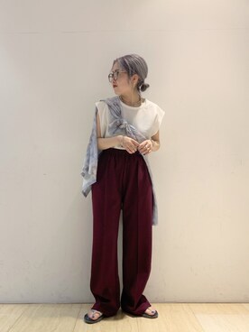 KOUTA CHIHIROさん（レディース・153cm）の夏コーディネート