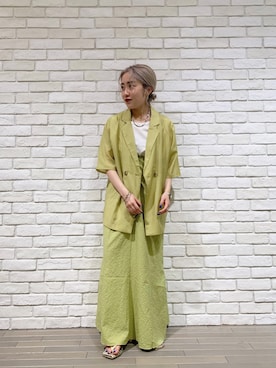 KOUTA CHIHIROさん（レディース・153cm）の夏コーディネート