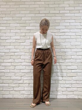 KOUTA CHIHIROさん（レディース・153cm）の夏コーディネート