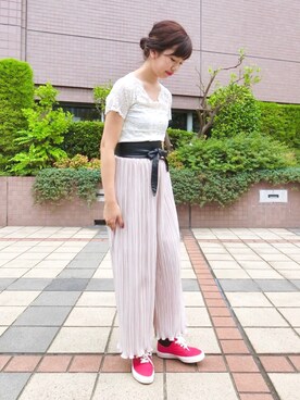 mutsumiさん（レディース・165cm）の夏コーディネート