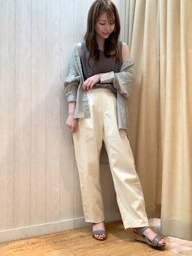 reinaさん（レディース・156cm）の春コーディネート