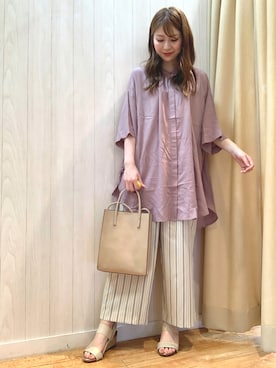 reinaさん（レディース・156cm）の春コーディネート