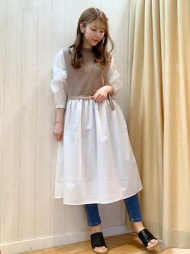 reinaさん（レディース・156cm）の春コーディネート