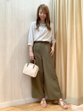 reinaさん（レディース・156cm）の春コーディネート