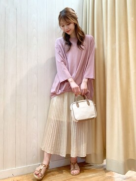 reinaさん（レディース・156cm）の春コーディネート