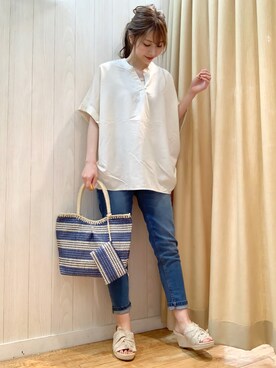 reinaさん（レディース・156cm）の春コーディネート