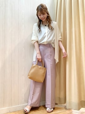 reinaさん（レディース・156cm）の春コーディネート