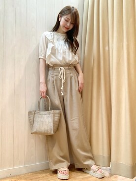 reinaさん（レディース・156cm）の春コーディネート