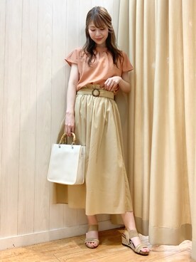 reinaさん（レディース・156cm）の春コーディネート