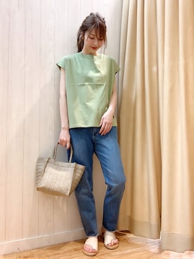 reinaさん（レディース・156cm）の夏コーディネート