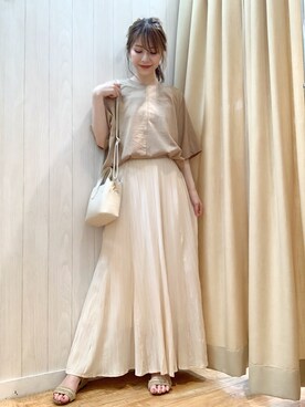 reinaさん（レディース・156cm）の夏コーディネート