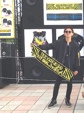 「ライブ」｜「アイテム（その他アウター）」を使った、IOSANさん（メンズ・166cm）の春コーディネート