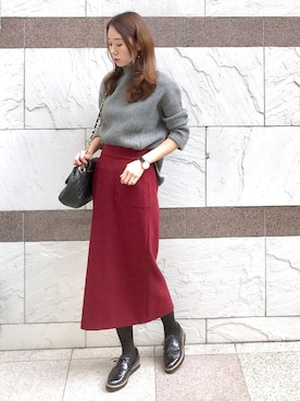 soliさん（レディース・163cm）の冬コーディネート