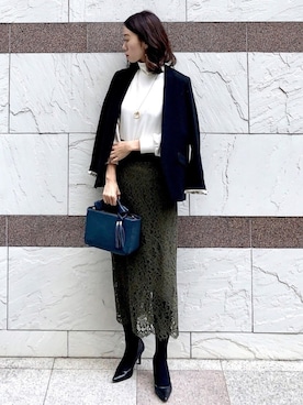 「PR01.（ピーアールワン）のアイテム」を使った、soliさん（レディース・163cm）の冬コーディネート