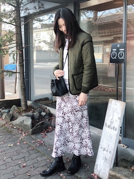 「軽井沢」｜yu--kaさん（レディース・166cm）の秋コーディネート