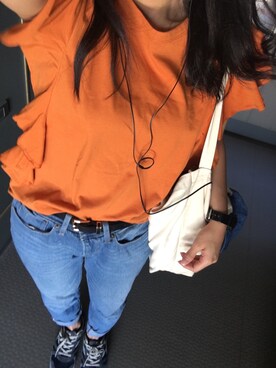 ゆみさん（レディース・156cm）の夏コーディネート