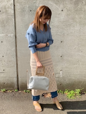 akariさん（レディース・167cm）の春コーディネート