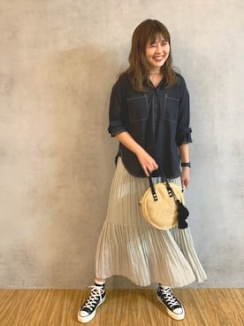 akariさん(レディース・167cm)の春コーディネート