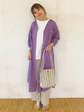 akariさん（レディース・167cm）の春コーディネート