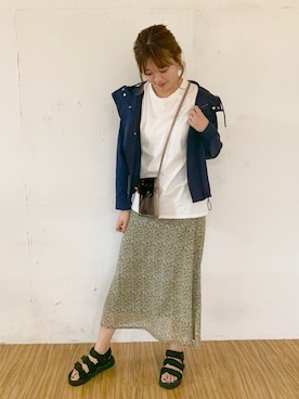 akariさん（レディース・167cm）の春コーディネート