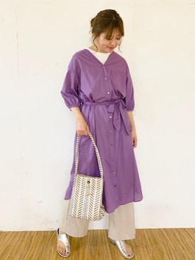 akariさん（レディース・167cm）の春コーディネート